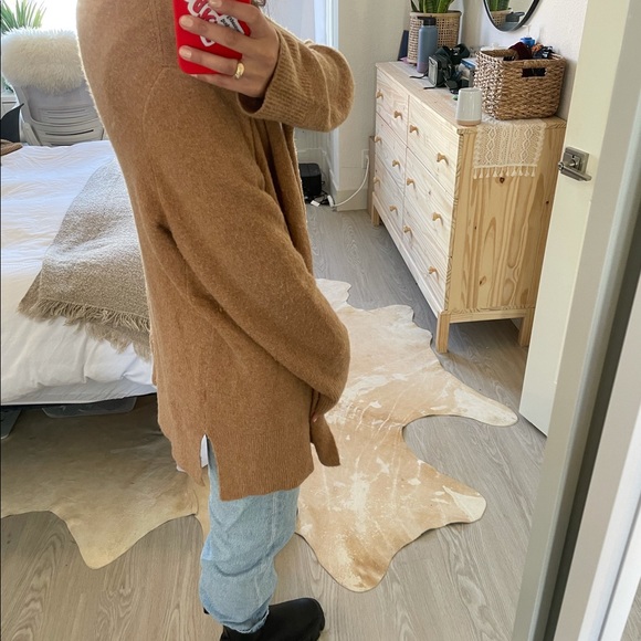 Brown cashmere cardigan from Madewell - Picture 2 of 5